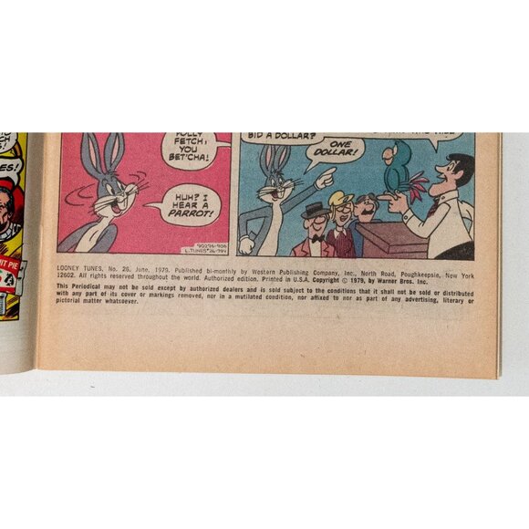 Vintage 1979 Looney Tunes Comic Book No. 40 Whitman 40¢ Bugs Bunny & Daffy Duck - Picture 9 of 13